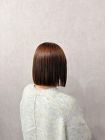 フランチェスカドットボブ(francesca.bob)&nbsp;切りっぱなしボブ×髪質改善ストレート【渡辺俊弥】梅田