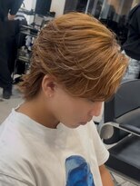 エルマーク 松山(L-MARK) ダブルカラー/ブリーチ/シルバーカラー/ハイトーン/メンズ