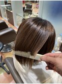 髪質改善ストレートでうねりや癖を改善メニュー【佐賀美容室】