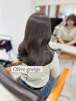 シエル(Ciel) ブリーチ無しオリーブグレージュ