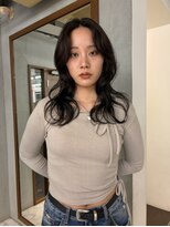 ブランコ 表参道(BLANCO)&nbsp;表参道/韓国レイヤー/顔周りカット/くびれミディ/透明感カラー