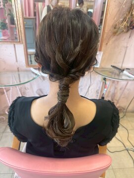 ミーネピンク 行徳(Miene Pink) 大人かわいいヘアアレンジ20代30代40代☆髪質改善【Pink】