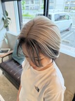 ソル ヘアー デザイン(SOL HAIR DESIGN)&nbsp;ハイトーン×フェイスフレーミング