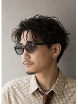 エイド 渋谷(aid) 朝が楽になる大人センターパートルーズパーマ