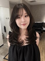 エトワ 中央店(etoi) 大分ミディアムボブレイヤー軽め韓国レイヤーくびれスタイル