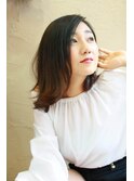 【TonukoaRua】切りっぱなし感が作るナチュラルな外巻きボブ☆