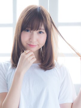オーブ ヘアー ビーヴ 調布店(AUBE HAIR beve) 愛されラフの抜け感ストレート☆