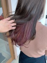 マイ ヘア デザイン 岡崎(MY hair design)&nbsp;ダブルチラ見えカラー