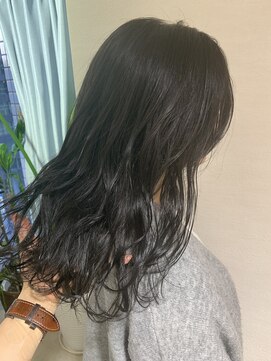 ロンド 表参道店(Lond) 波ウェーブで作る無造作カール～ロングヘア＊