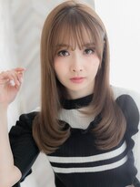 ローマ ギンザ(ROMA Ginza)&nbsp;『ROMA』シースルーバング×透明感グレージュワンカールロング