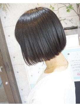 ヘアテリア リュウ 大塚(hair teria ryu) 丸みミニボブショート