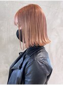 ピンクベージュ_ホワイトアッシュエアリーミディ_ba318161