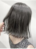小顔セミウェットウェーブピンクベージュハイライトカラー