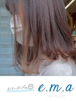 エマヘアデザイン(e.m.a Hair design) インナーカラー
