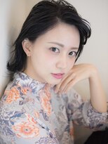 ニコフル(Nico-Hulu) かきあげショートボブ/ウルフカット【人形町/浜町/水天宮】