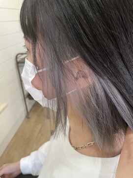 ヘアアンドメイク ランタナ(hair&make Lantana) ＊LANTANA＊インナーグカラーsilver