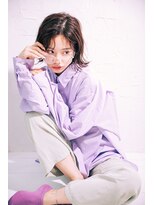 ルードノエル(Rue de Noel)&nbsp;韓国風センターパートボブ