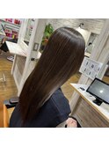 髪質髪質モカブラウン　髪質改善　縮毛矯正　近鉄八尾　大阪