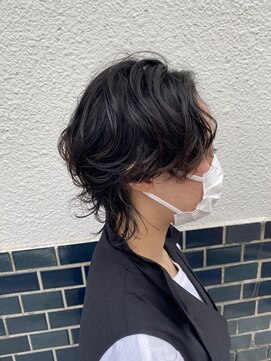 ロイジー(roijir) 【表参道 roijir】ウルフパーマ×ショートパーマ