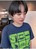 可愛い×クールなマッシュショート