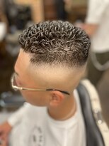 ヒロギンザバーバーショップ 神楽坂店(HIRO GINZA BARBER SHOP)&nbsp;スキンフェード×濡れパン