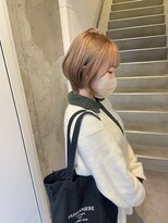 アイリー 名古屋(A/LEE)&nbsp;ショートボブ／ベージュ