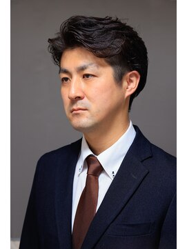 メンズウィル バイ スヴェンソン 上野スポット(MEN'S WILL by SVENSON) ビジネスにも！ショートレイヤーツーブロックスタイル