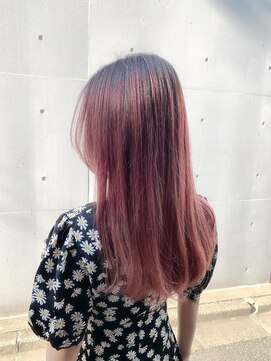 レーベン(LEBEN) 【Leben】根元暗めのワインピンク