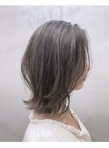 Moana【駒沢】#レイヤーボブ#アッシュ#ハイライト#20代30代40代