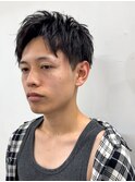 【MAAAAC】メンズツーブロック　短髪ショート