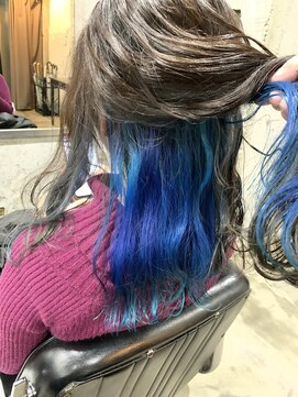 ココ 本八幡(KOKO) ★デザインカラー/レイヤーカット/ウェットヘアオリーブベージュ