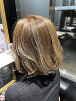 ニューヨークニューヨーク 阪急西宮北口店(NYNY) 白髪ぼかしハイライト デザインハイライト