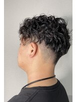 ネイビー(NAVY)&nbsp;メンズビジネス　くるくる　パーマ★