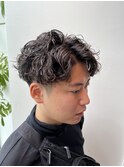 ツヤメンズショートパーマ
