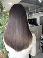 フラッグ ヘアー 天神西通り店(Flag HAIR)&nbsp;髪質改善艶髪×暗め透明感カラーが今年のトレンド垢抜けスタイル