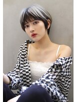 ザ キャンバス ミヤザキツネヒサ(THE CANVAS 宮崎恒久)&nbsp;【CANVAS】ショートカット＿＿ボブショート＿アンブレラカラー