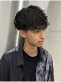 メンズニュアンスパーマ/マッシュスタイル