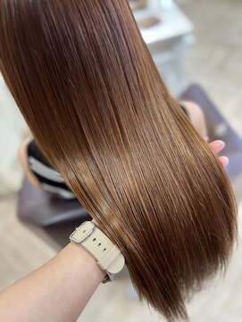 ルイマダーナ 栄店(LOUIMADNA) 【縮毛矯正】ナチュラルストレート 橋本純奈