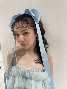 ユニック ウメダ(unique UMEDA) 梅田/艶カラー/ブリーチなし/ベージュ/10代/20代