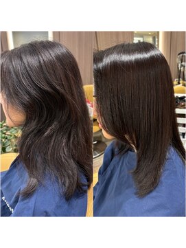 アロン(Allons Ginza) 【髪質改善】sins式シルク酸性ストレート