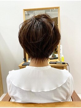 スーリール 今宿店(Sourire)の写真/【自宅でも簡単に再現できるスタイルが魅力】扱いやすく、お手入れ簡単なスタイルを実現します☆