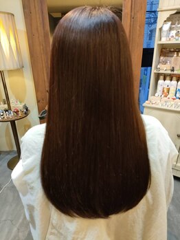3トレヴェロ(trevero)の写真/【藤崎駅徒歩３分】根元を避けて敏感肌にも対応可能◎自然な風合いでお客様に合わせたカラーを提案♪