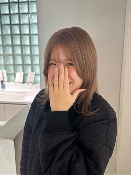 アルドーレ(Ardore) やわらかくて透明感◎ミルクティーベージュカラー♪