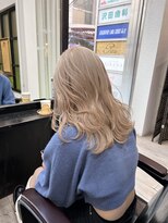 ノエ 心斎橋(Noe)&nbsp;ブリーチ2～3回ミルクティーベージュ