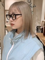 カナン(CANAAN)&nbsp;ハイトーン　ブリーチカラー　ブロンドベージュ