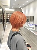 ペールオレンジ×ウルフスタイル