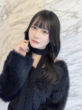 ロンド フィーユ(Lond fille) ●イノアカラーで叶う艶髪ブルーブラック☆