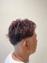 ビーエリア 本店(BE AREA)&nbsp;赤メッシュ