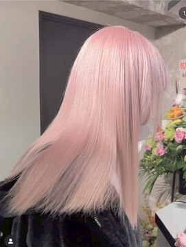 ペレ 梅田(PELE) くびれヘア/アプリコットオレンジ/夏のヘアアレンジ/梅 田