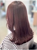 似合わせカット◆切りっぱなしボブ×透明感カラー